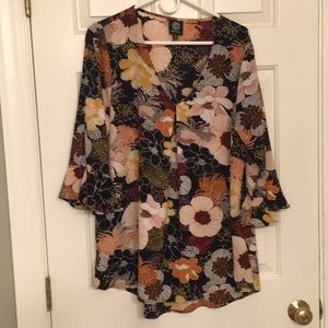 Gorgeous floral tunic XL
